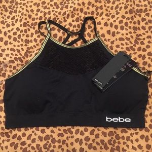 Brand new Bebe sports bra